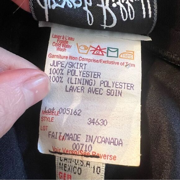 Joseph Ribboff trend black maxi skirt. Size 10‎ - Picture 8 of 8